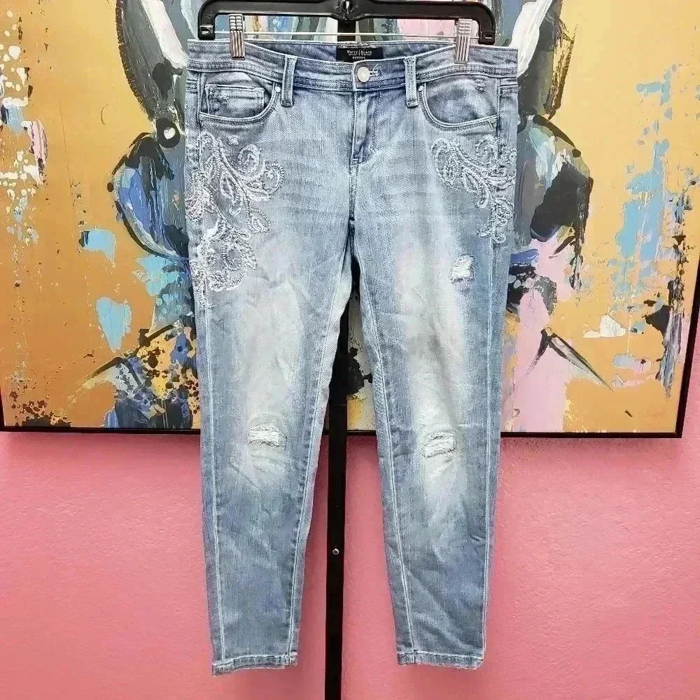 White House Black Market Girlfriend Jeans
